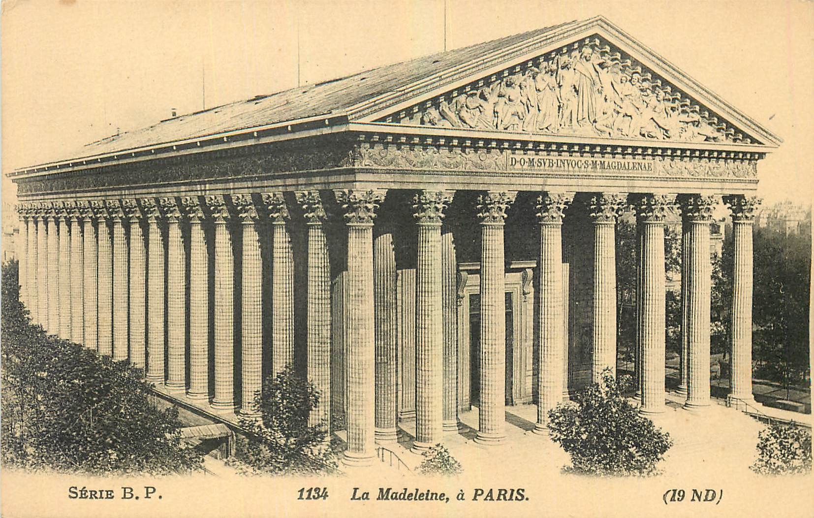 CPA La Madeleine a Paris 