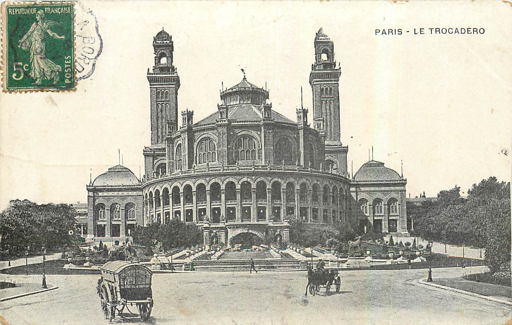 CPA Paris Le Trocadero 