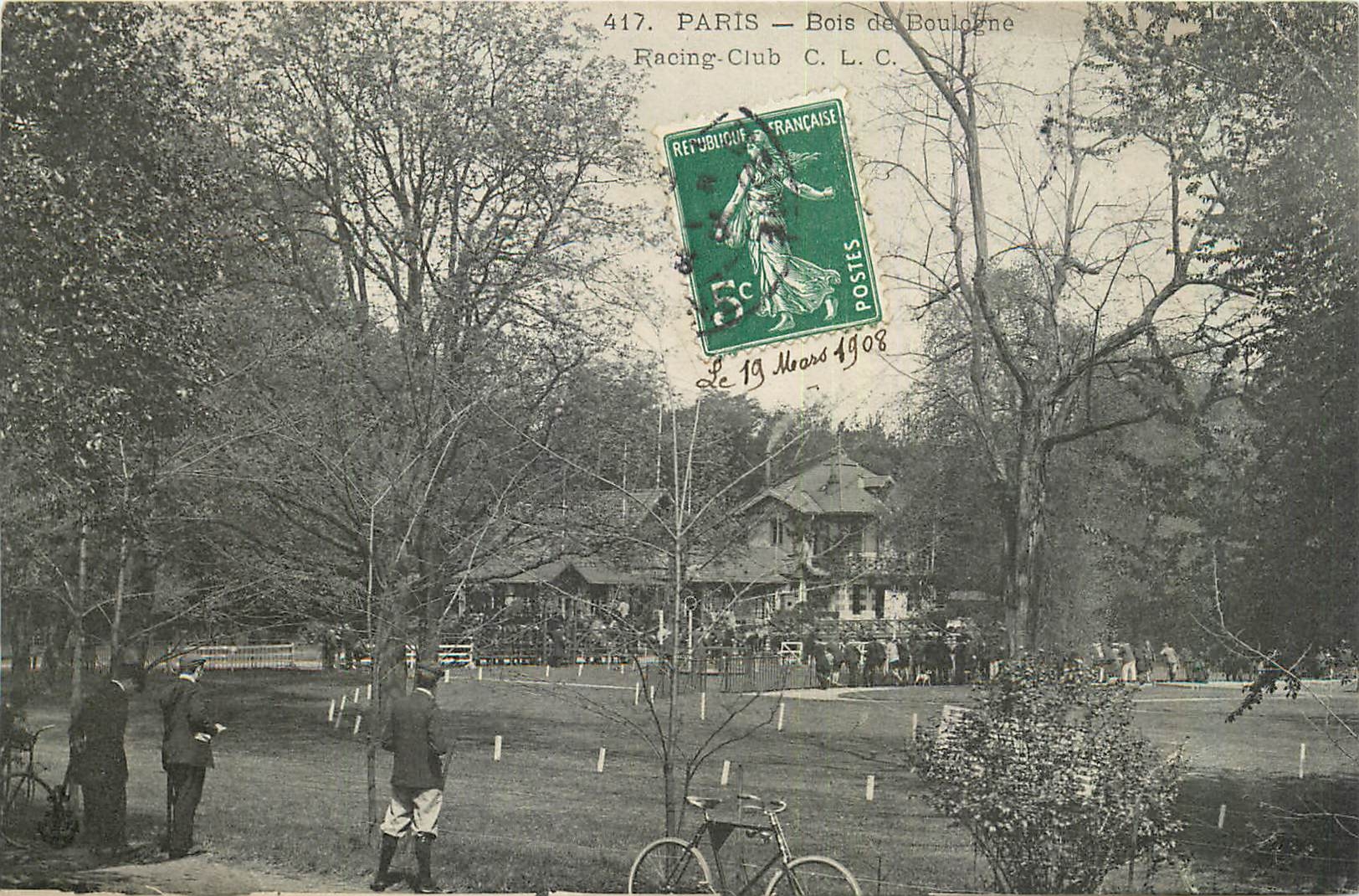 CPA Paris Bois de Boilogne Racing Club 