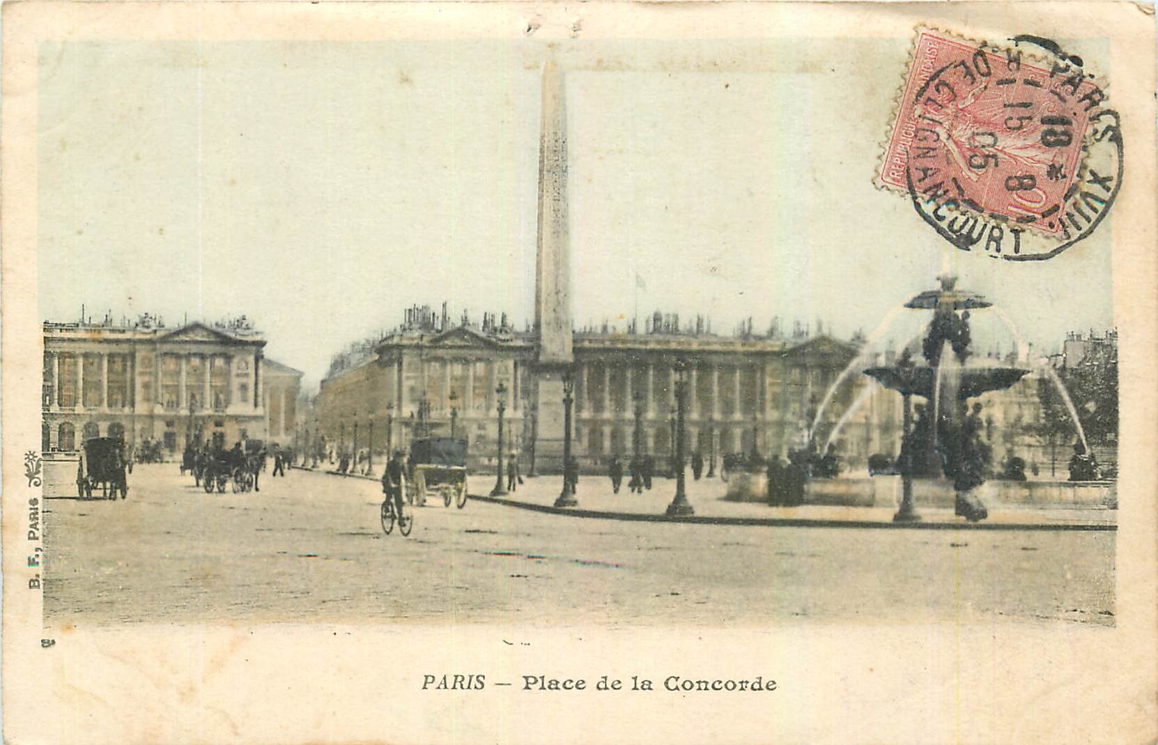 CPA Paris Place de la Concorde 