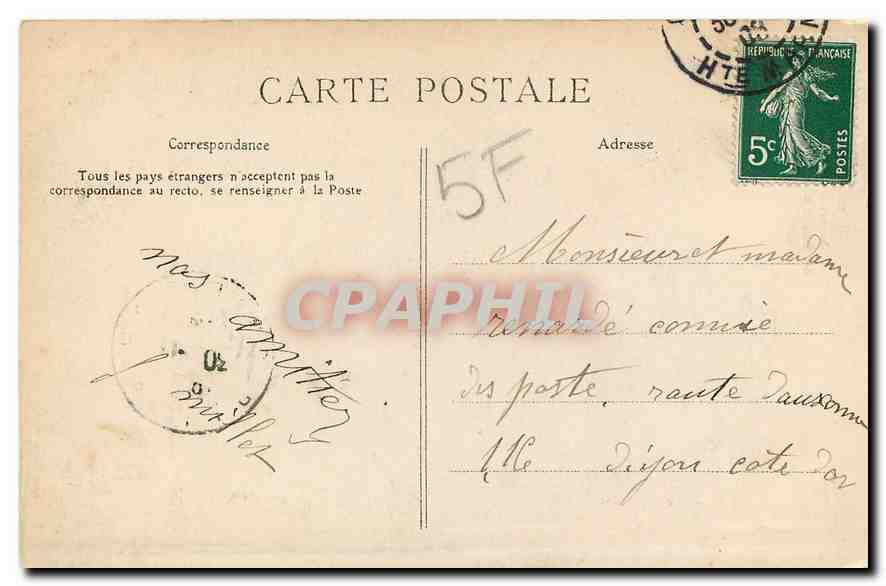 CPA Paris La Chapelle Commemorative du Bazar de la Charite  — Verso