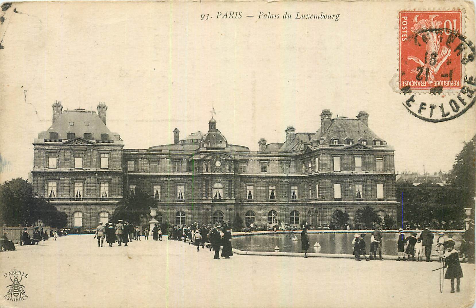 CPA Paris Palais du Luxembourg 