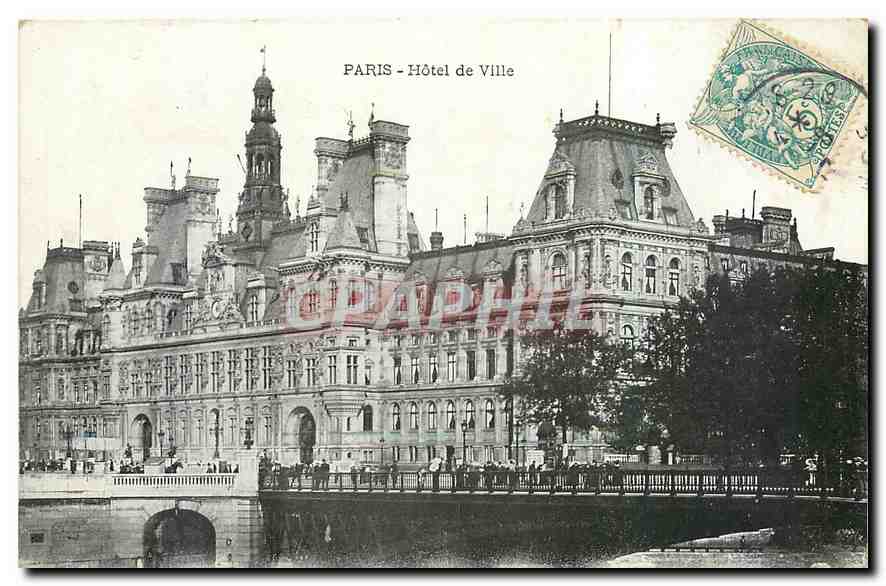 CPA Paris Hotel de Ville 