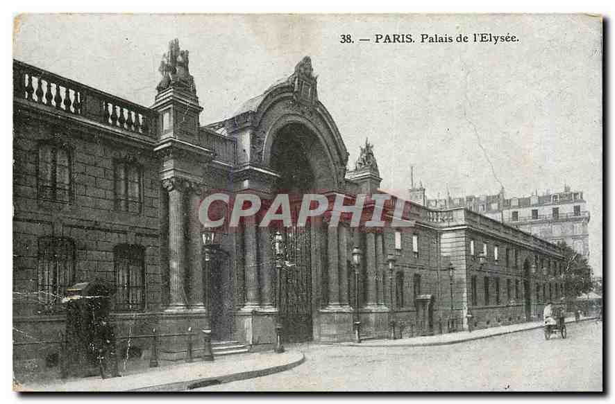 CPA Paris Palais de l'Elysee 