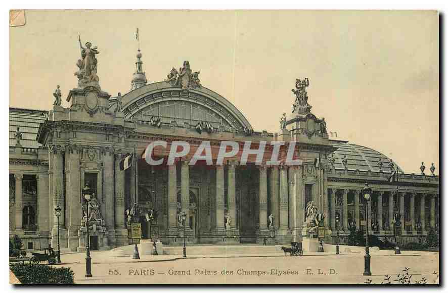 CPA Paris Grand Palais des Champs Elysees 