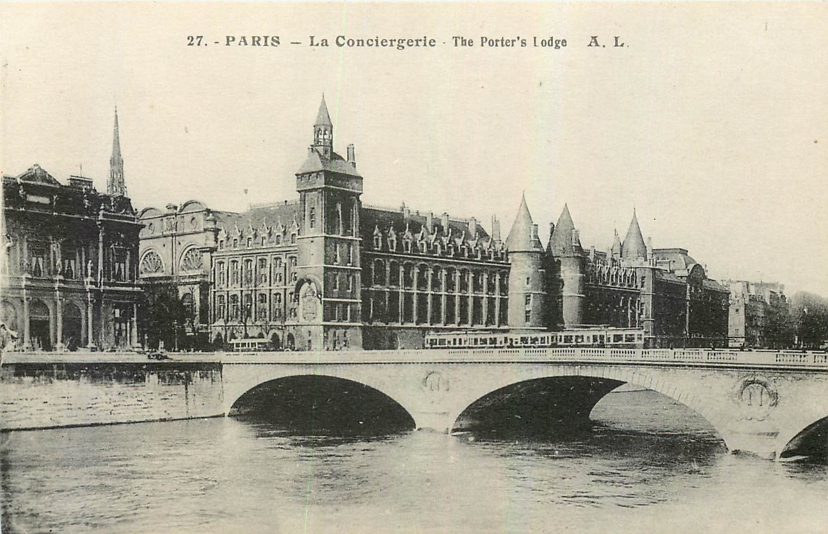 CPA Paris La Conciergerie 