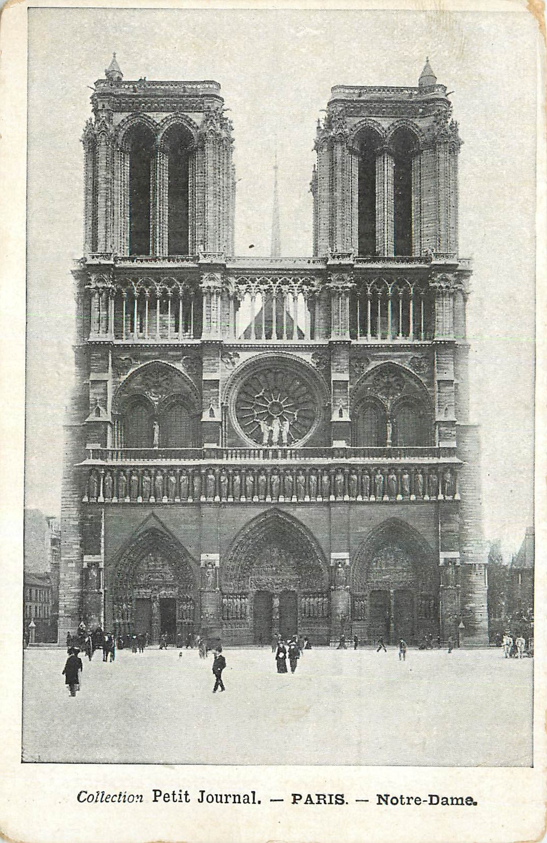 CPA Petit Journal Paris Notre Dame 