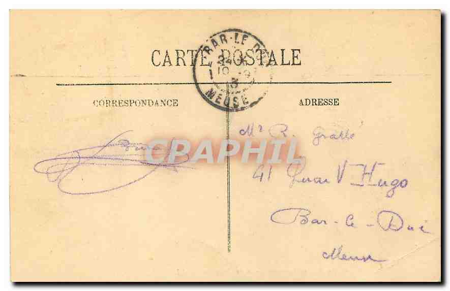 CPA Paris Au Bois de Boulogne Allee Cavaliere Chevaux — Rückseite