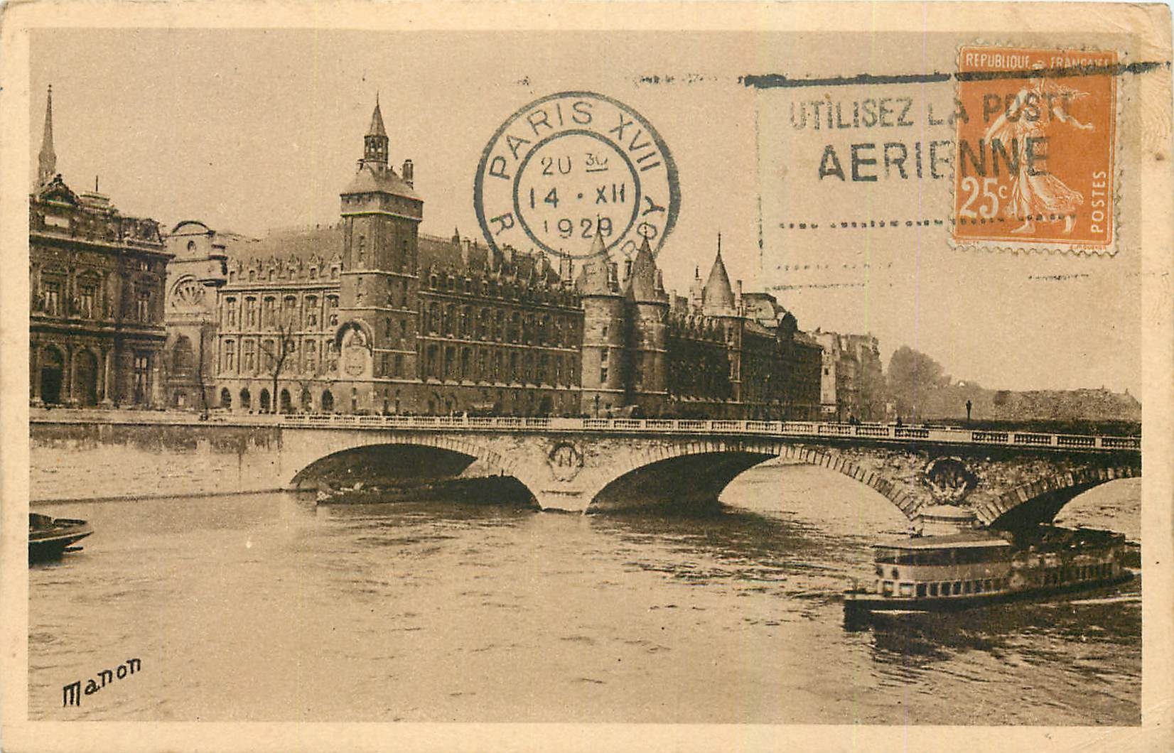 CPA Paris Le Palais de Justice 