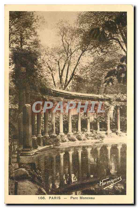 CPA Paris Parc Monceau 