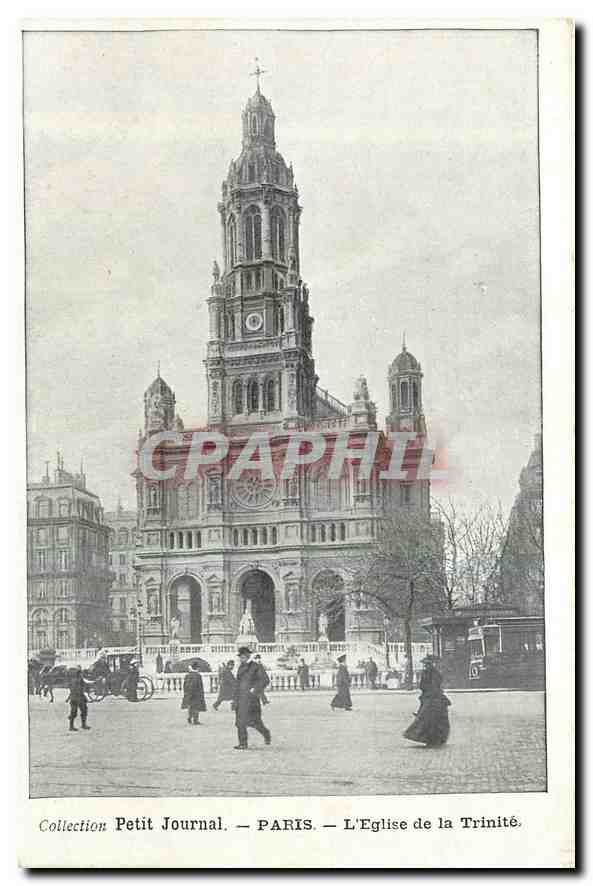 CPA Petit Journal Paris l'Eglise de la Trinite 