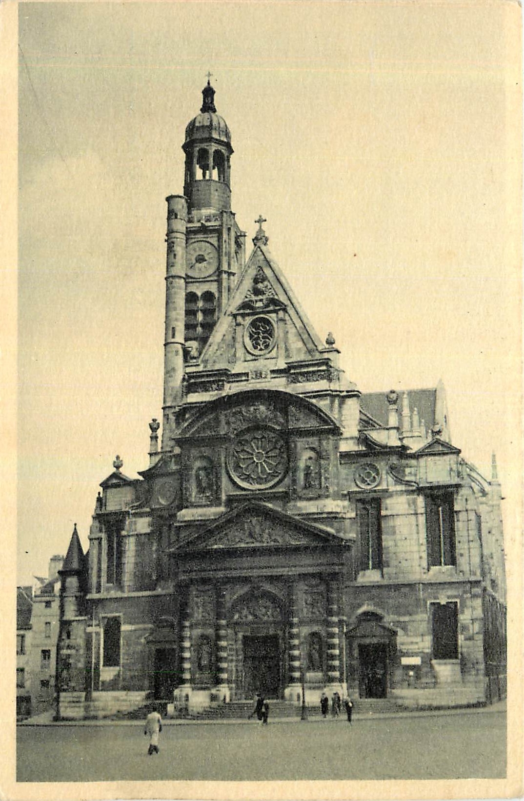 CPA Eglise St Etienne du Mont 