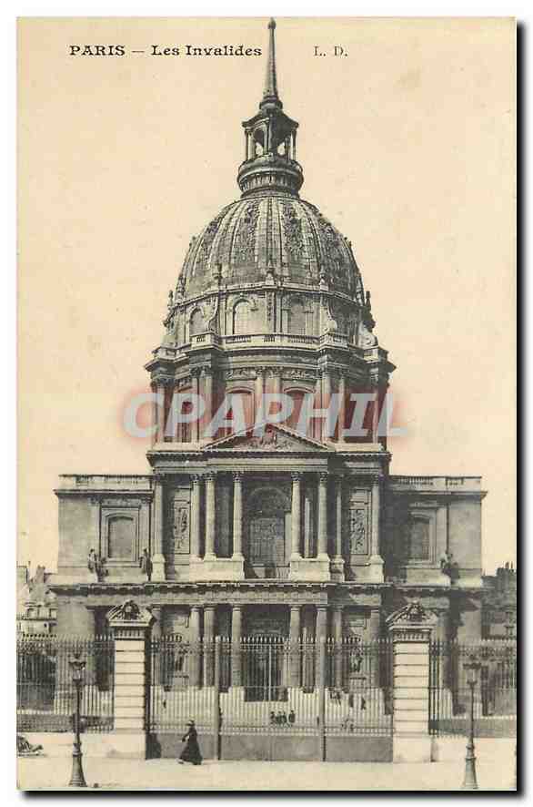 CPA Paris Les Invalides 