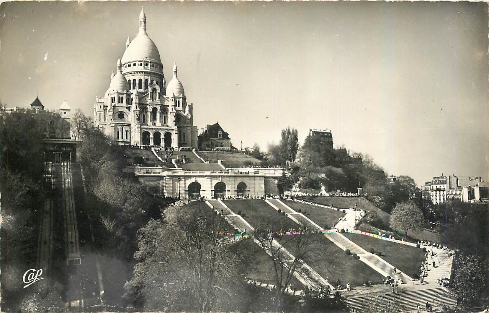 CPA Paris Le Sacre Coeur 