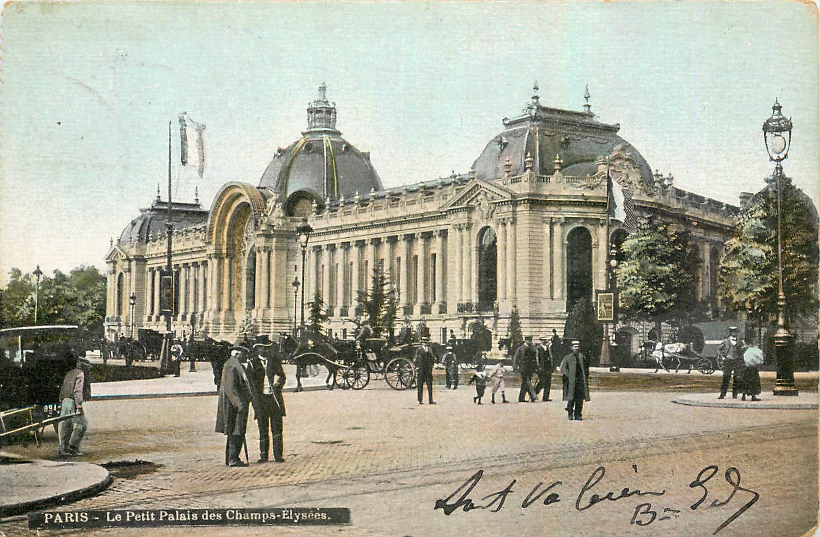 CPA Paris Le Petit Palais des Champs Elysees 