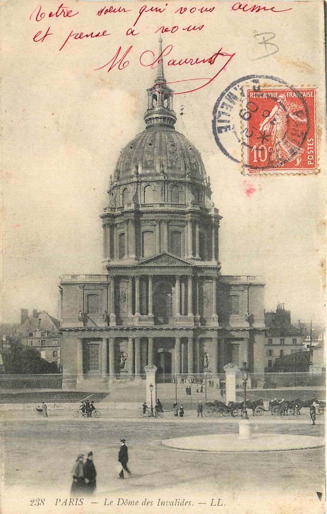 CPA Paris Le Dome des Invalides 