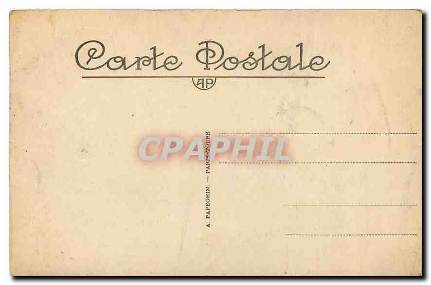 CPA Paris Le Pont Alexandre III  — Verso