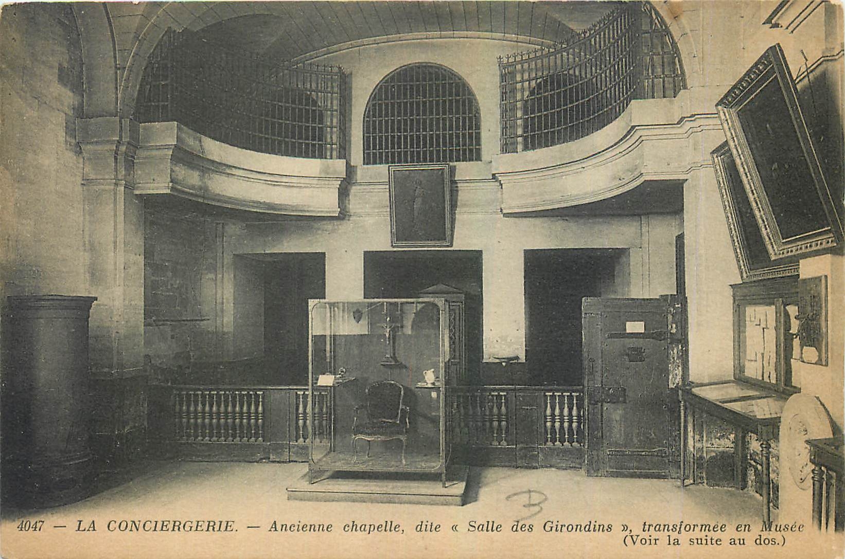 CPA La Conciergerie Ancienne chapelle dite Salle des Girondes 