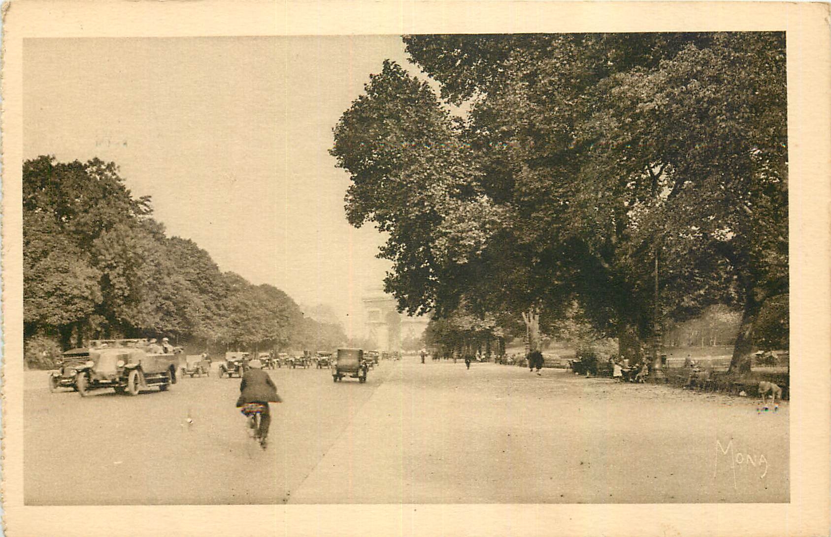 CPA Les Petits Tableaux de Paris L'Avenue Foch 