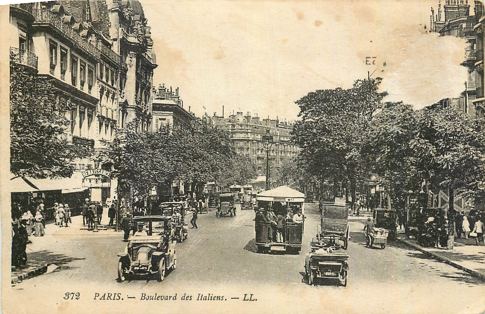 CPA Paris Boulevard des Italiens 