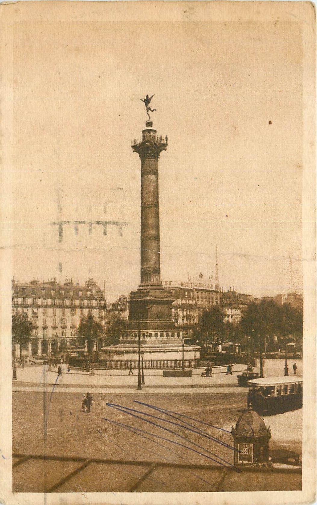 CPA Paris Place de la Bastille