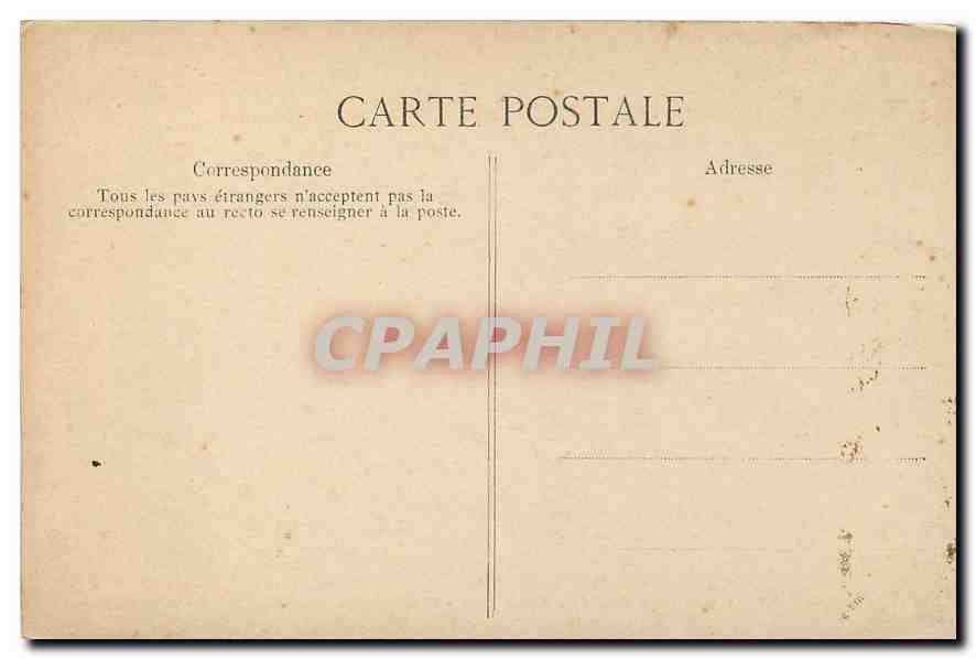 CPA Paris Cimitiere du Pere Lachaise Monument au Morts de Bartholome  — Verso