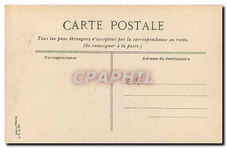 CPA Paris La Bassin des Tuileries  — Rückseite