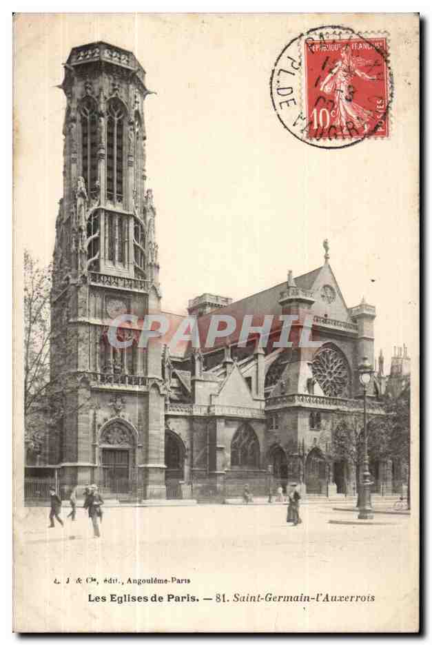 Paris CPA Saint Germain l'auxerrois