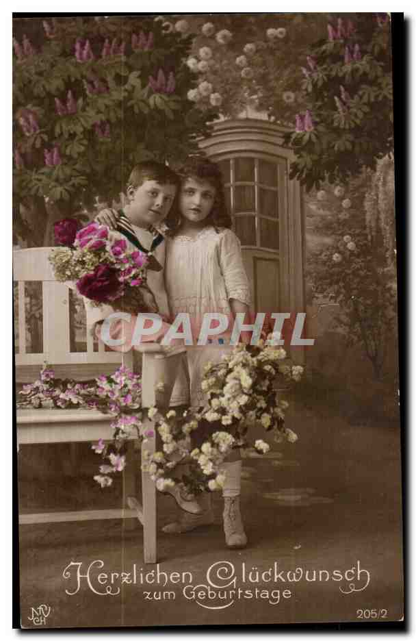 CPA Fantaisie Enfants Jeunes filles Femmes