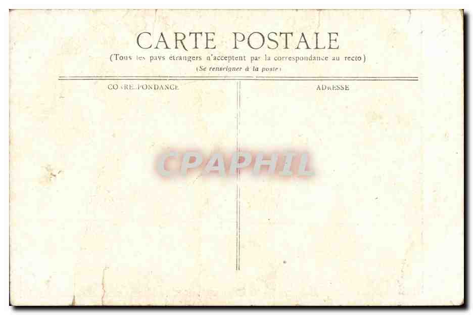 CPA Fantaisie Enfant Le chaperon rouge Loup lupus — Rückseite