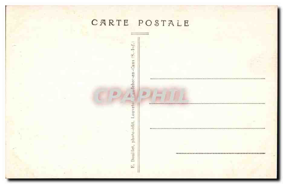 CPA Caudebec en Caux Maison des templiers  — Verso
