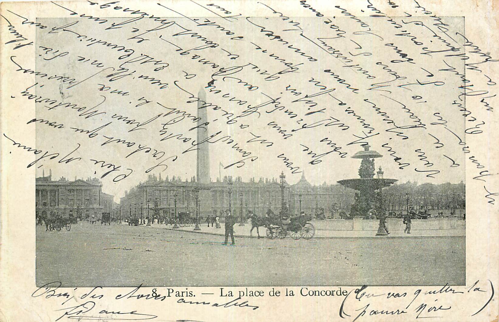 CPA Paris La Place de la Concorde 
