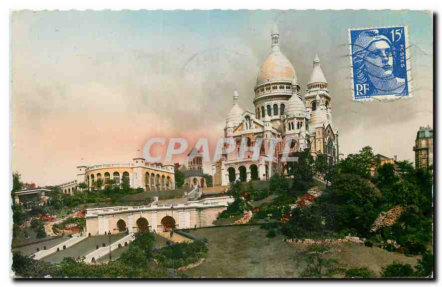 CPA Paris Le Sacre Coeur 