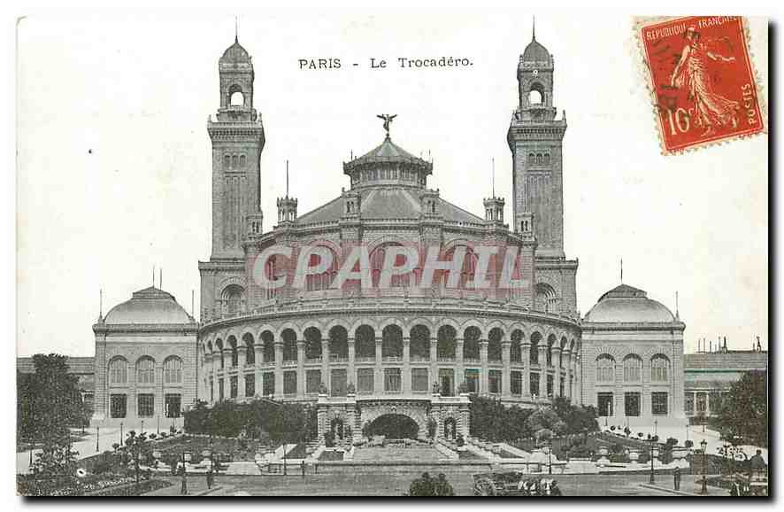 CPA Paris Le Trocadero 