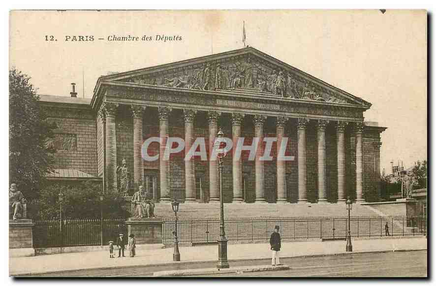 CPA Paris Chambre des Deputes 