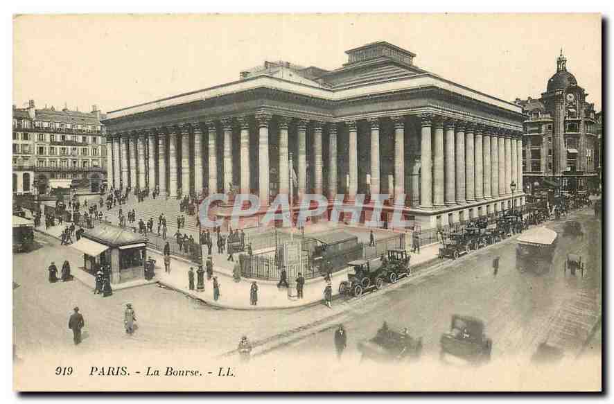 CPA Paris La Bourse 