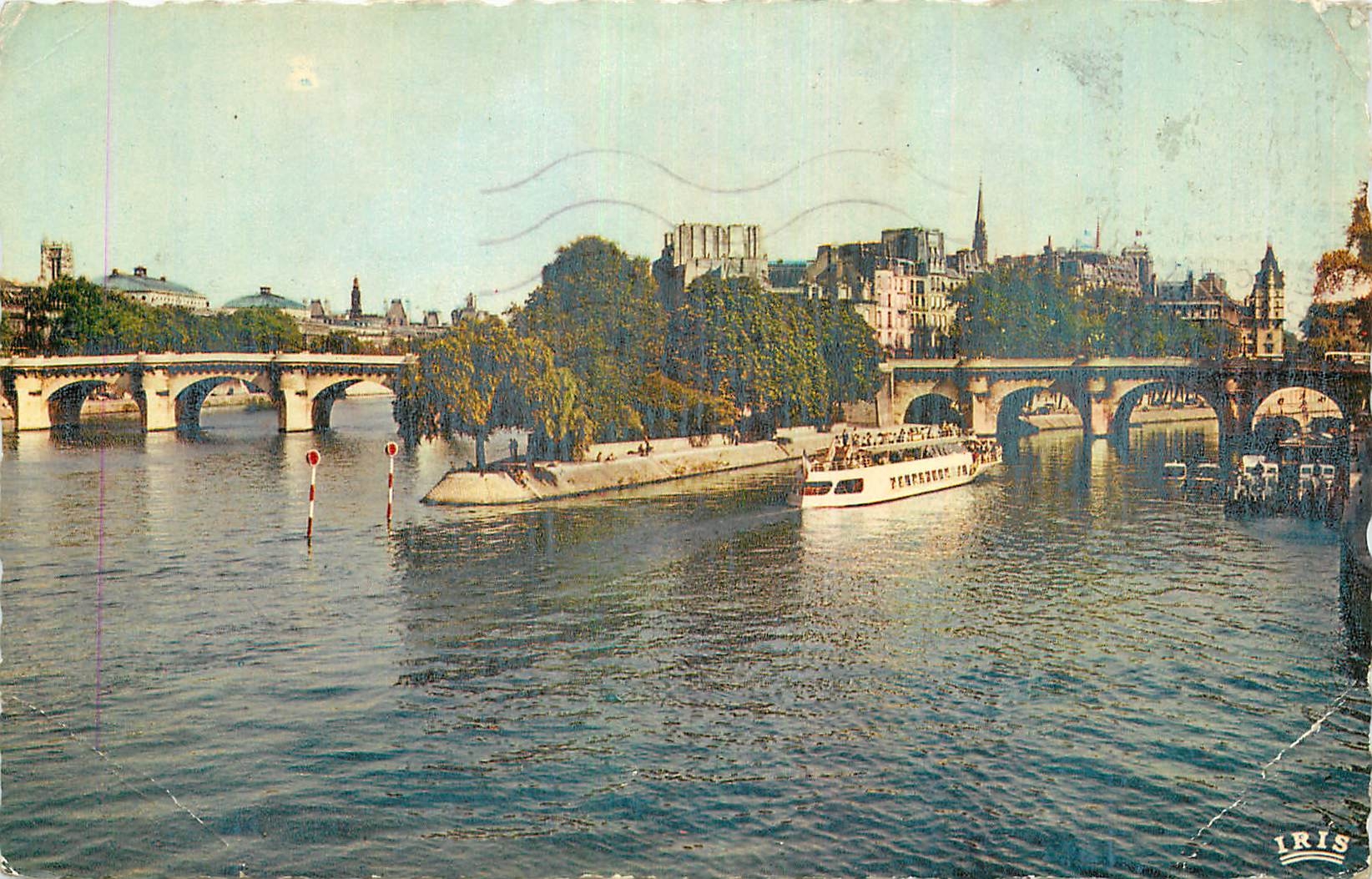 CPA Paris La Pointe de la Cite 