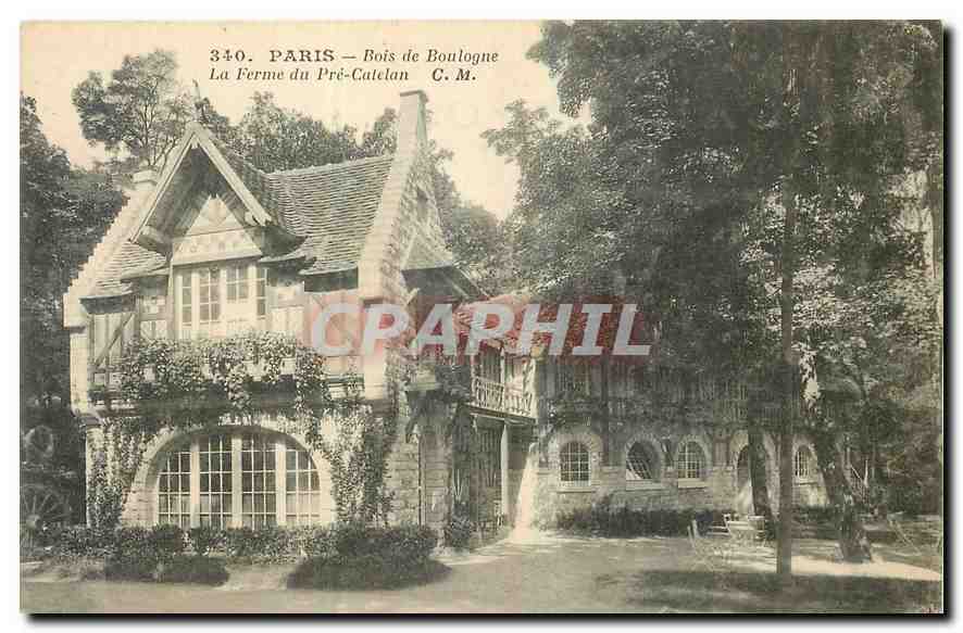 CPA Paris Bois de Boulogne La Ferme du Pre Catelan 