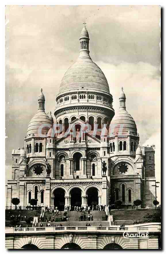 CPA Paris Basilique du Sacre Coeur 