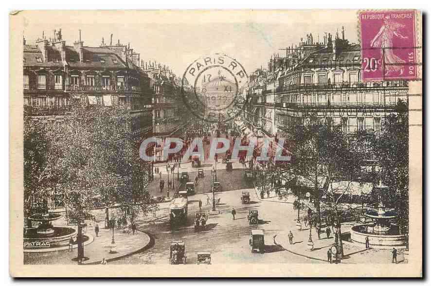 CPA Les Jolis Coins de Paris Avenue de l'Opera 