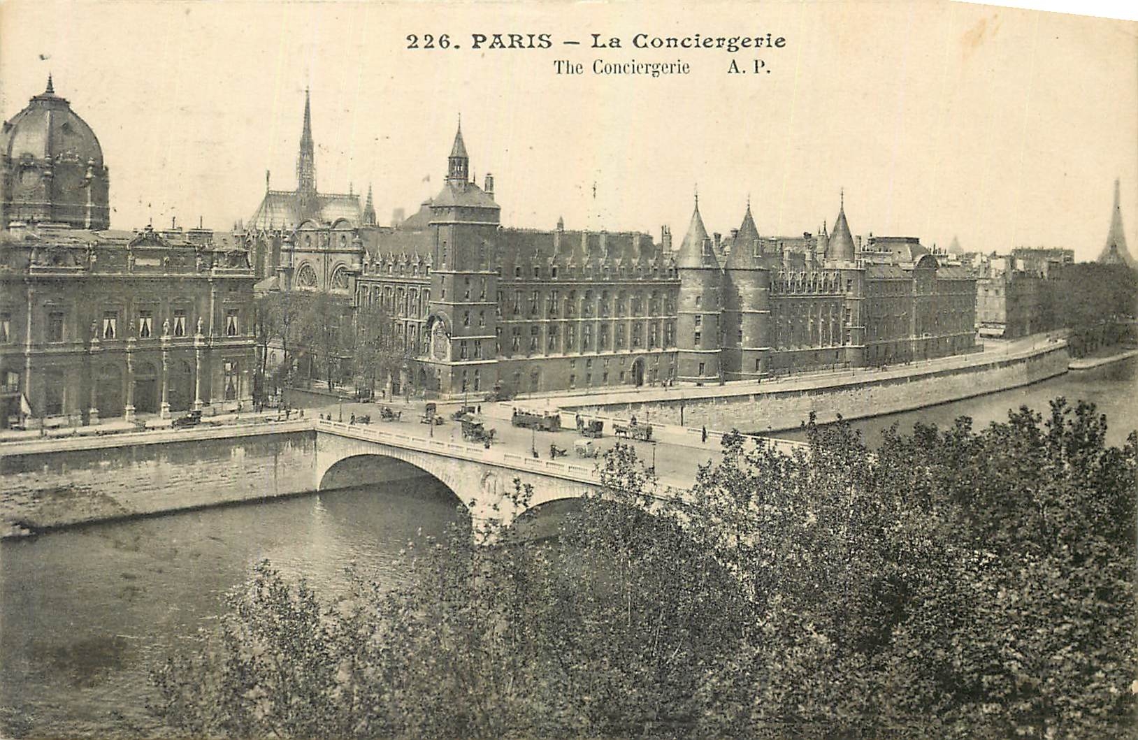 CPA Paris La Conciergerie 