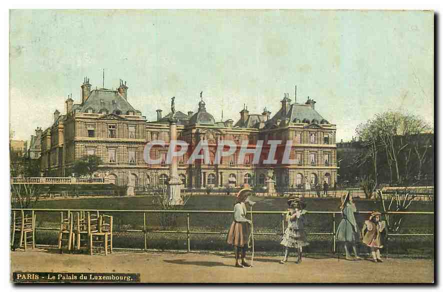 CPA Paris Le Palais du Luxembourg 