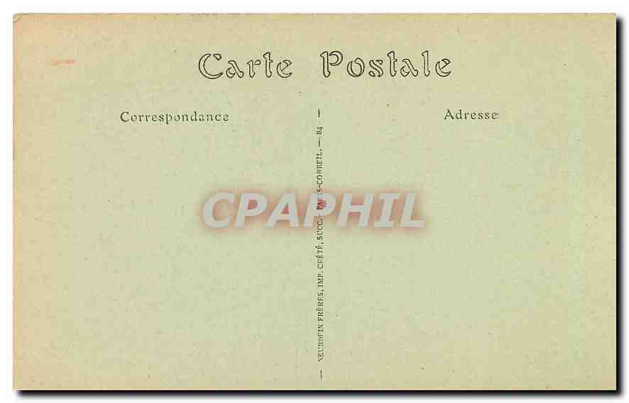 CPA Paris Notre Dame Tombeau du Duc d'Arcourt par Pigalle  — Verso