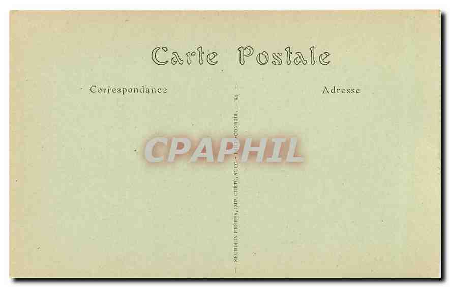 CPA Paeis Notre Dame Stalle de S E le Cardinal  — Rückseite