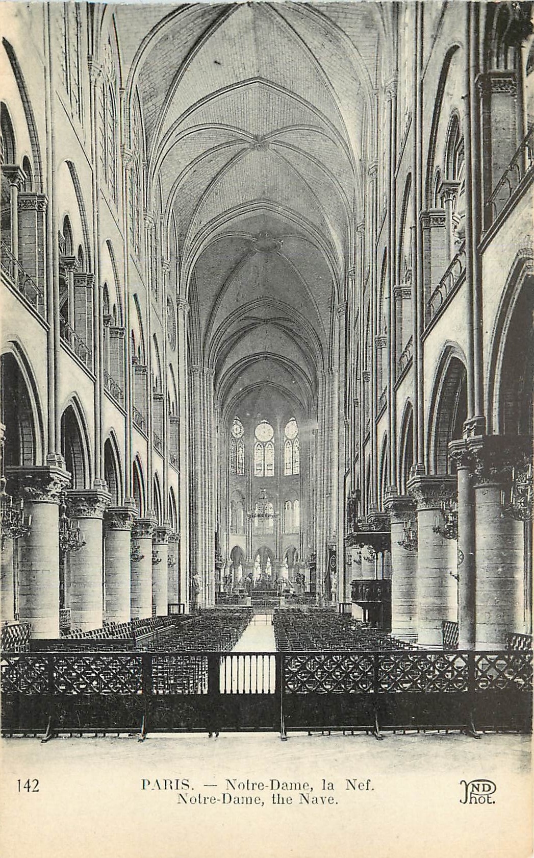 CPA Paris Notre Dame La Nef 