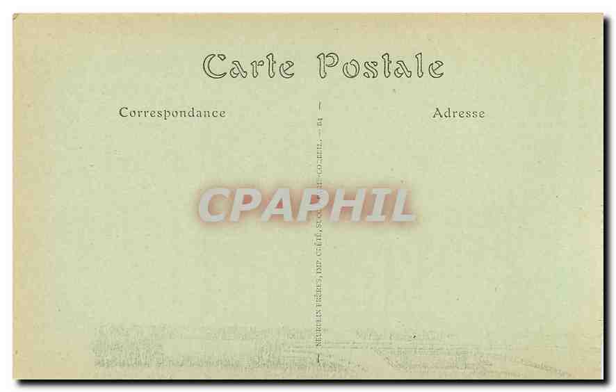 CPA Paris Notre Dame La Nef  — Verso