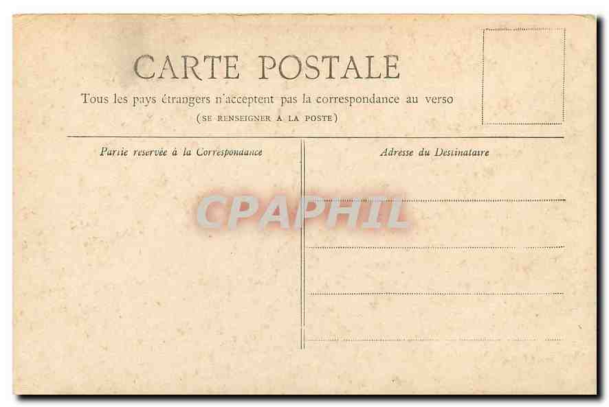 CPA Collection Petit Journal Paris Monument de Gambetta  — Rückseite