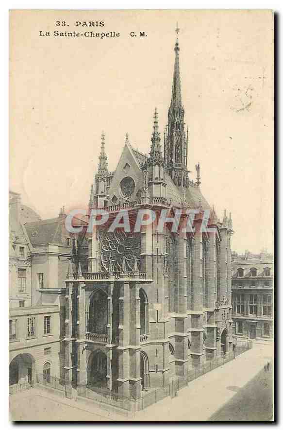CPA Paris La Sainte Chapelle 