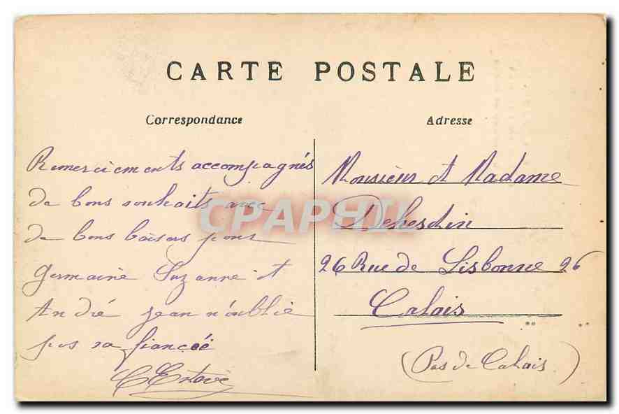 CPA Paris le Jardin des Tuileries et le Pavillon de Rohan  — Rückseite