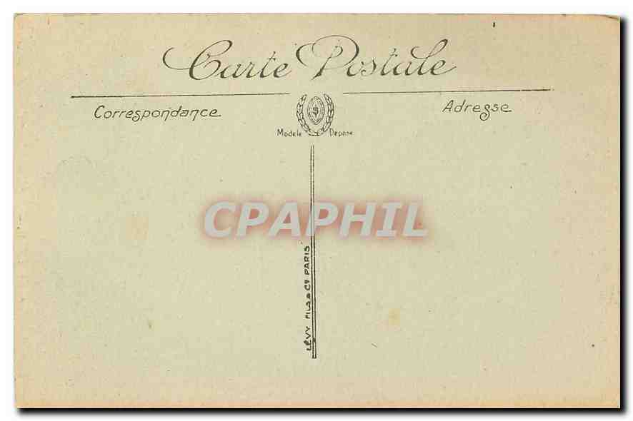 CPA Paris Statue du Chevalier de la Barre  — Rückseite